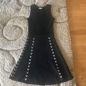 Claudie Pierlot fit and flare knit dress - size 1